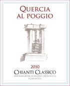Quercia al Poggio Chianti Classico 2010 Front Label