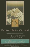 Crystal Basin Cellars Reserve Mourvedre 2002 Front Label