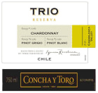 Reserva Trio Chardonnay Pinot Grigio Pinot Blanc 2013 Front Label