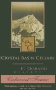 Crystal Basin Cellars Reserve Cabernet Franc 2002 Front Label