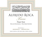 Roca Wines Alfredo Fincas Pinot Noir 2013 Front Label