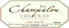 Champalou Vouvray Petillant Methode Traditionelle Brut 2002 Front Label