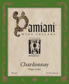 Damiani Wine Cellars Chardonnay 2013 Front Label
