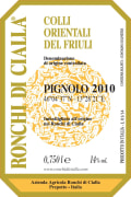 Ronchi di Cialla Colli Orientali del Friuli Pignolo 2010 Front Label