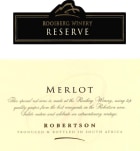 Rooiberg Winery Robertson Reserve Merlot 2005 Front Label