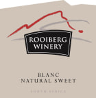 Rooiberg Winery Natural Sweet Blanc 2016 Front Label
