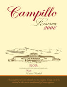 Bodegas Campillo Rioja Reserva 2008 Front Label