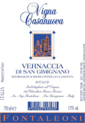 Fontaleoni Vernaccia di San Gimignano Vigna Casanuova 2015 Front Label