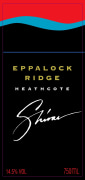 Eppalock Ridge Heathcote Shiraz 2003 Front Label