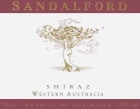 Sandalford Shiraz 2010 Front Label