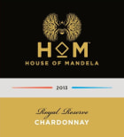 House Of Mandela Royal Reserve Chardonnay 2013 Front Label
