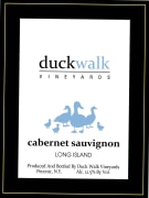 Duck Walk Long Island Cabernet Sauvignon 2013 Front Label