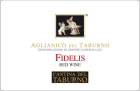 Cantina del Taburno Aglianico del Taburno Fidelis 2005 Front Label