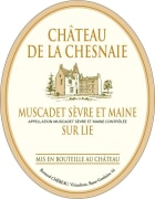 Chereau Carre Muscadet Sevre et Maine Sur lie Chateau De La Chesnaie 2015 Front Label