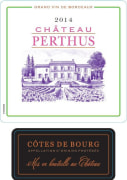 Chateau Perthus Cotes de Bourg 2014 Front Label