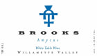 Brooks Amycas White Blend 2011 Front Label