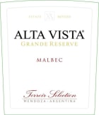 Alta Vista Terroir Selection Grande Reserve Malbec 2013 Front Label
