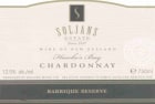 Soljans Estate Winery Barrique Reserve Chardonnay 2004 Front Label