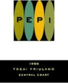Pepi Tocai Friulano 1996 Front Label