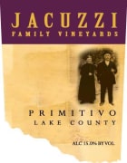 Jacuzzi Primitivo 2012 Front Label