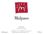 Canopy Malpaso 2014 Front Label