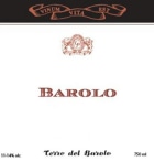 Terre del Barolo Barolo 1990 Front Label