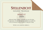 Stellenzicht Golden Triangle Merlot 2003 Front Label