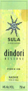 Sula Vineyards Dindori Reserve Viognier 2012 Front Label