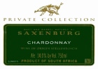 Saxenburg Private Collection Chardonnay 2011 Front Label