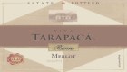 Vina Tarapaca Riserva Merlot 2001 Front Label