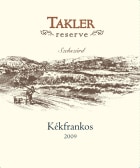 Takler Pince Sezkszard Reserve Kekfrankos 2009 Front Label