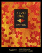 Zero One Vintners Sauce 2013 Front Label