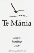 Te Mania Estate Riesling 2009 Front Label