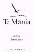 Te Mania Estate Pinot Noir 2013 Front Label