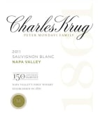 Charles Krug Napa Valley Sauvignon Blanc 2011 Front Label