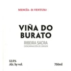 D. Ventura Vina do Burato 2016 Front Label