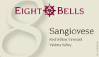 Eight Bells Winery Sangiovese 2011 Front Label