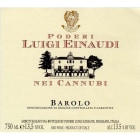 Luigi Einaudi Barolo Nei Cannubi 2000 Front Label