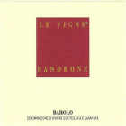 Sandrone Barolo Le Vigne (scuffed label) 2001 Front Label