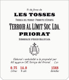 Terroir Al Limit Les Tosses 2010 Front Label