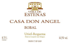 Vera de Estenas Casa Don Angel Bobal 2012 Front Label