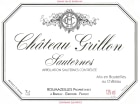 Vignobles Roumazeilles Chateau Grillon 2012 Front Label