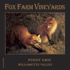 Fox Farm Vineyards & Wine Bar Pinot Gris 2015 Front Label