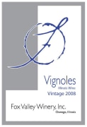 Fox Valley Winery Vignoles 2008 Front Label