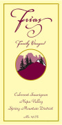 Frias Family Vineyard Spring Mountain District Cabernet Sauvignon 2013 Front Label
