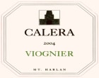 Calera Mt. Harlan Viognier 2004 Front Label