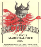 Galena Cellars Winery Eric the Red Marechal Foch 2006 Front Label