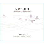 Verum Malbec 2015 Front Label