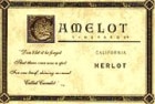 Camelot Merlot 1996 Front Label