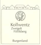 Weingut Anton Kollwentz Follikberg Zweigelt 2012 Front Label